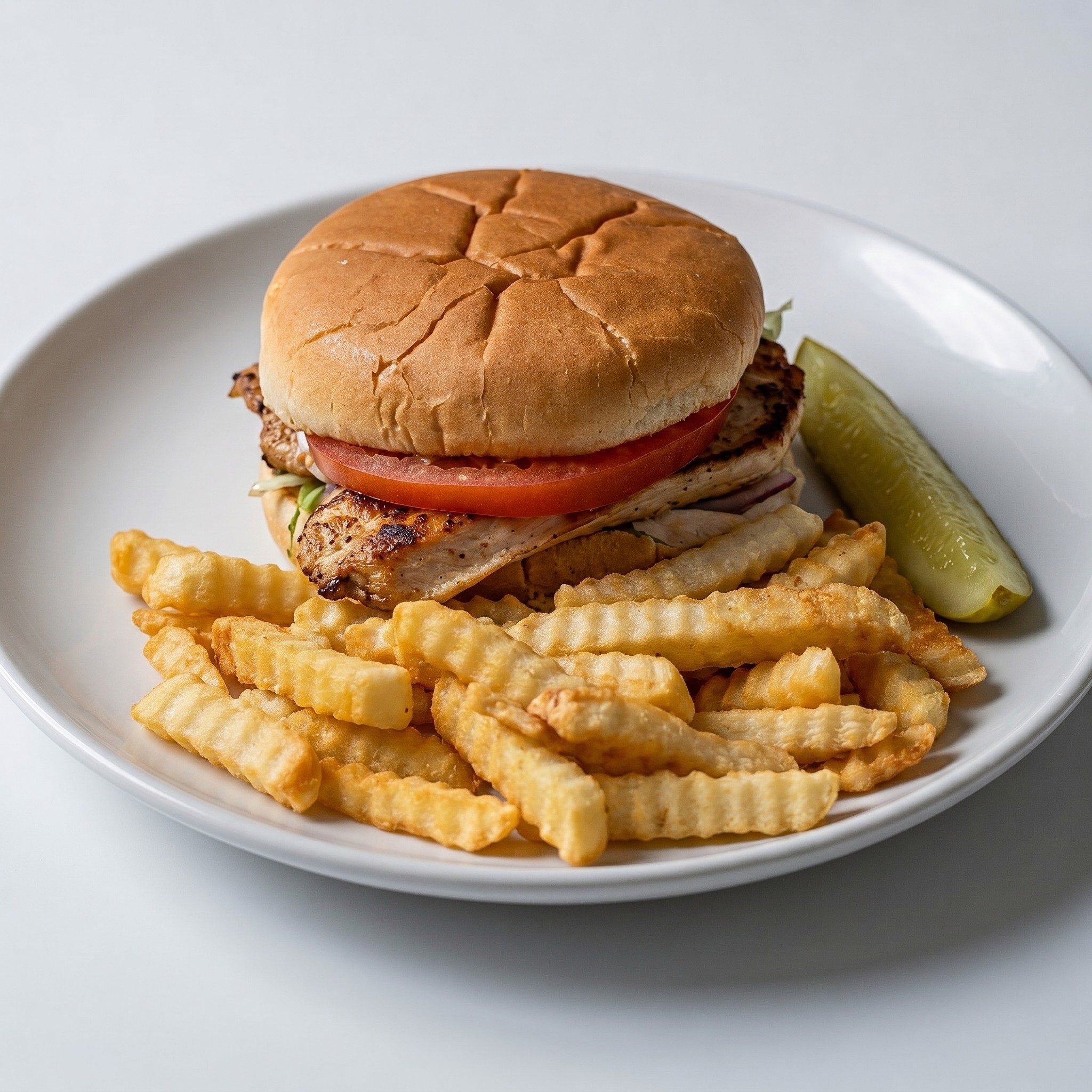 Grilled Chicken Breast Sandwich.