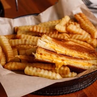 Kids' Grilled Cheese Sandwich with French Fries